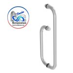 HERRALUM 2261045030SA JALADERA AC INOX 1"T304 LARGA 45CM CORTA 30CM SATI