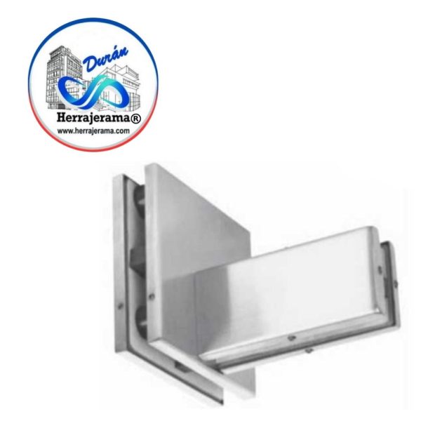 BRUKEN HERRAJE SUPERIOR CUADRADO CON COSTILLA,MX66171