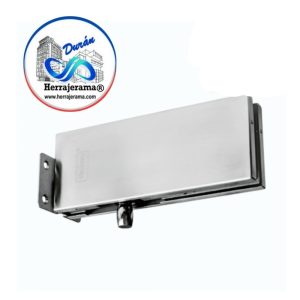 BRUKEN HERRAJE SUPERIOR PARA ANTEPECHO DE CRISTAL CON PLACA SUJECIÓN A MURO,MX66902