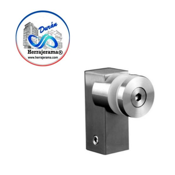 BRUKEN CONECTOR MURO-CRISTAL 90° SOPORTE CUADRADO,MX65940