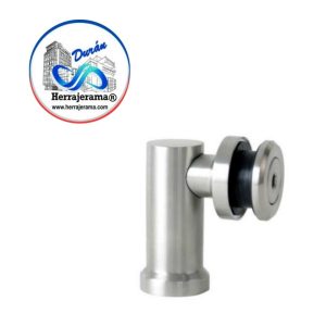 BRUKEN CONECTOR PARA CRISTAL DE 8-12MM MURO-CRISTAL 90°,MX66123