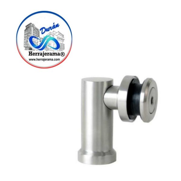 BRUKEN CONECTOR PARA CRISTAL DE 8-12MM MURO-CRISTAL 90°,MX66123