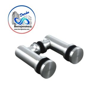 BRUKEN CONECTOR CRISTAL-CRISTAL 180° DOBLE CON PORTA COSTILLA Y CHAPETÓN,MX66126