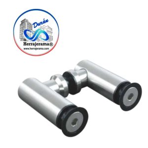 BRUKEN CONECTOR CRISTAL-CRISTAL 180° DOBLE CON AVELLANADO A CRISTAL,MX66127