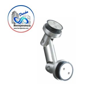 BRUKEN CONECTOR CRISTAL-CRISTAL PARA BARANDAL O CRISTAL FIJO CON ÁNGULO AJUSTABLE,MX66129