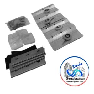 BRUKEN KIT CARRETILLAS PARA CANCEL DE BAÑO
