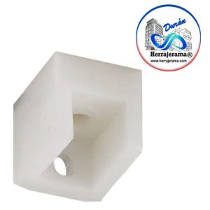 BRUKEN CONECTOR INTERIOR PARA RIEL CUADRADO CON FIJACIÓN A MURO MX66278