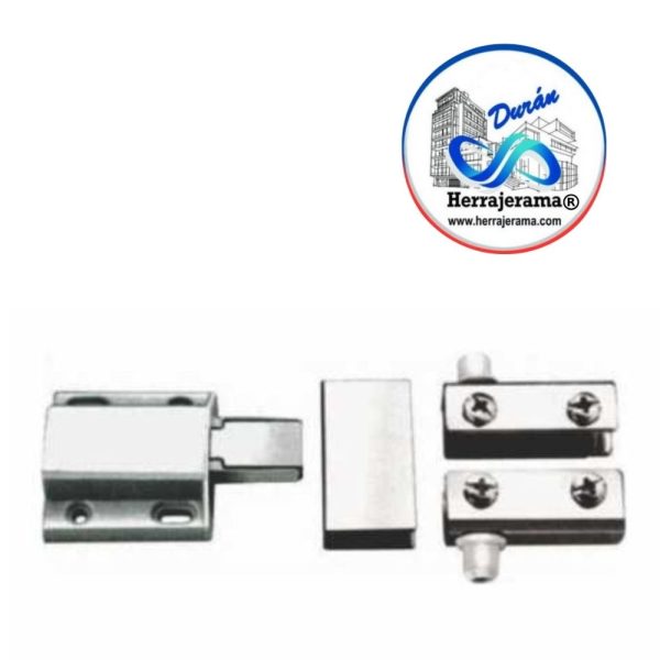 BRUKEN KIT DE BISAGRAS PARA PUERTA ABATIBLE DE CRISTAL 6MM,MX65873