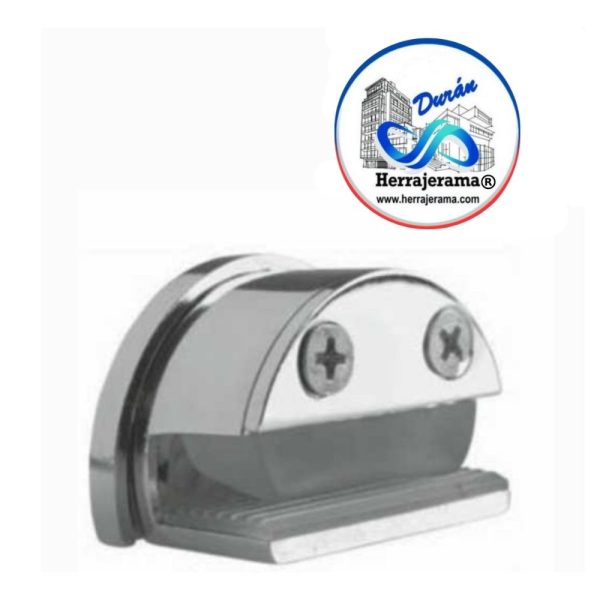 BRUKEN BISAGRA VIBEL PARA PUERTA DE VIDRIO DE 6MM CROMO,MX65878