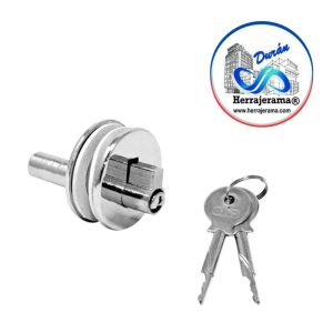 BRUKEN CHAPA CON RESAQUE PARA VITRINA DE CRISTAL DE 6MM C,MX65883