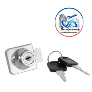 BRUKEN CERRADURA PARA VIDRIO DE 6MM CUADRADA