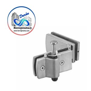BRUKEN BISAGRA VIDRIO-VIDRIO CON SEGURO PLEGABLE 1400 AC INOX 304 MX66295