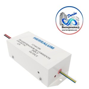 HERRALUM 123401200 TRANSFORMADOR DE 127V A 12V P/ELECTROIMAN