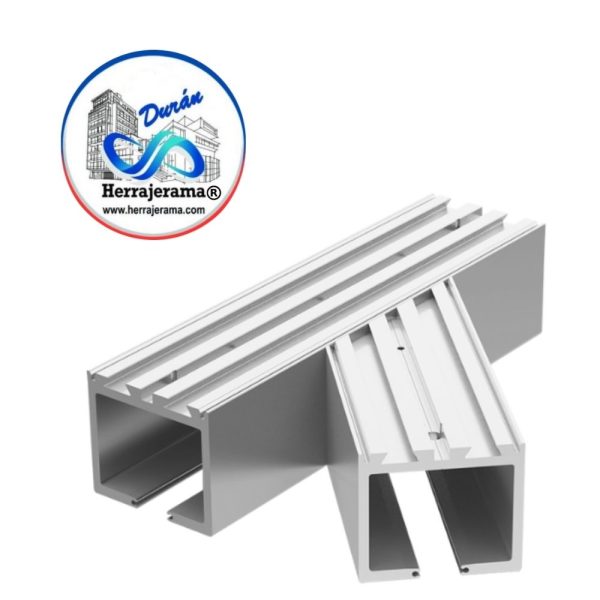 HERRALUM 1362004D0 SAMIII PERFIL ALUMINIO "T" 135° DER SIST PLEGADIZO