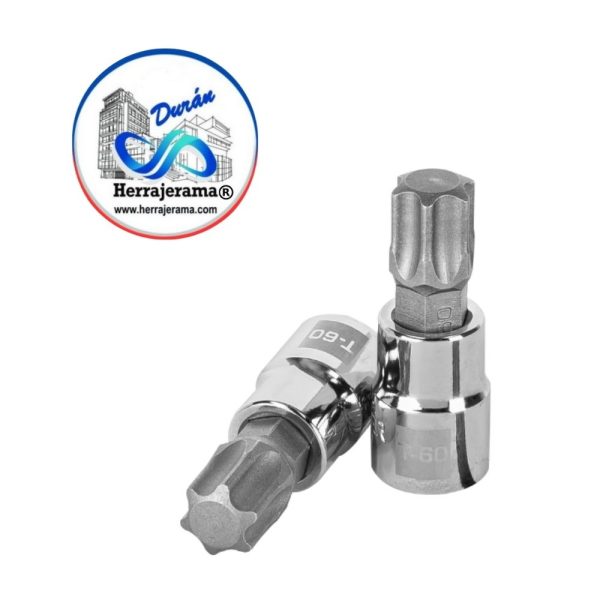 DADOS DE PUNTA TORX, CUADRO 3/8