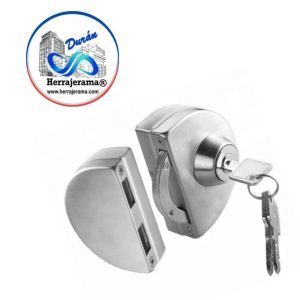 BRUKEN CHAPA DE GANCHO CON CONTRA A CRISTAL,MX66072 BRUKEN