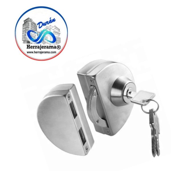 BRUKEN CHAPA DE GANCHO CON CONTRA A CRISTAL,MX66072 BRUKEN