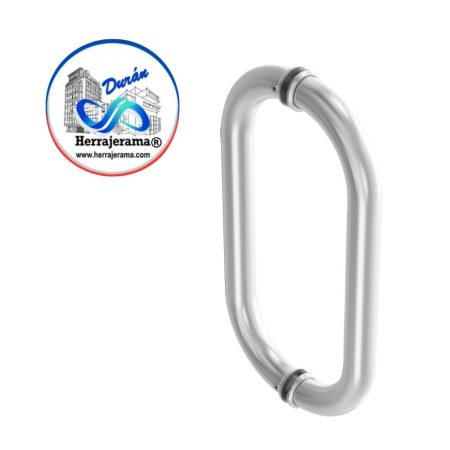HERRALUM 2242030CO JALADERA TUBULAR RECTA AC INOX 1"T304 DE 0.30MT CR