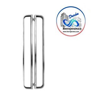 BRUKEN JALADERA SÓLIDA TIPO D PARA PUERTA DE CRISTAL DE 8 A 10MM. MX65543