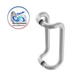 HERRALUM 2243000CO JALADERA TUBULAR ELE AC INOX 1"T304 DE 30CM CROMO