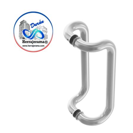 HERRALUM 2243000CO JALADERA TUBULAR ELE AC INOX 1"T304 DE 30CM CROMO