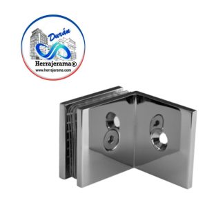 BRUKEN CLIP 90° MURO - VIDRIO,MX66106