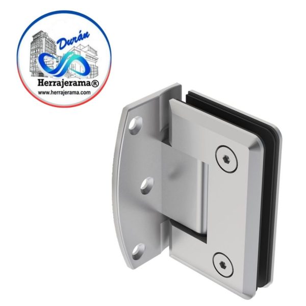 BRUKEN BISAGRA VIDRIO-VIDRIO A 90° CROMO,MX65929