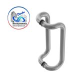 HERRALUM 2243000SA JALADERA TUBULAR ELE AC INOX 1"T304 DE 30CM SATIN
