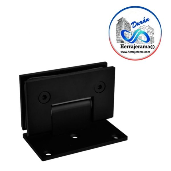 BRUKEN BISAGRA SIN BISEL SUS201 NEGRO MATE,MX67259