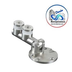 BRUKEN BISAGRA MURO-VIDRIO SOPORTE REDONDO FIJACIÓN A MURO,MX65937