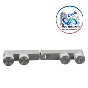 BRUKEN BISAGRA CRISTAL CRISTAL 180° SOPORTE CUADRADO,MX65938