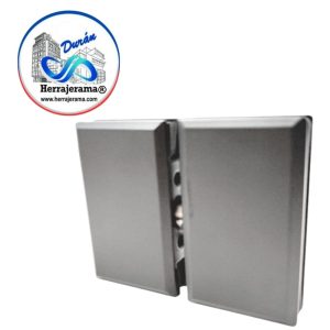 BISAGRA PIVOTE VIDRIO ANTEPECHO A VIDRIO INOX 201 ACABADO: CROMO MX67874 BRUKEN