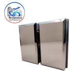 BISAGRA PIVOTE VIDRIO ANTEPECHO A VIDRIO INOX 201 ACABADO: CROMO MX67874 BRUKEN