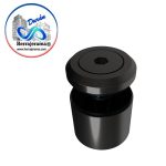 HERRALUM 1130001NE HERRAJE DE FIJACION AC INOX 304 SOLIDO VID-MURO NGRO