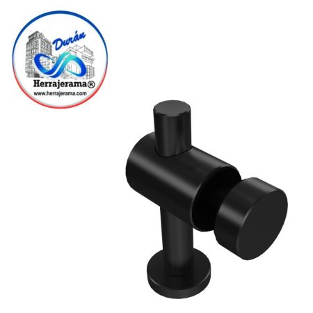 HERRALUM 1146000NE CONECTOR PIPETA AC INOX 304 AJUSTE VERTICAL NEGRO