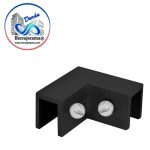 HERRALUM 1147001NE CONECTOR ESCUADRA  VID-VID A 90° AC INOX 304 NEGRO