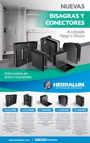 CATÁLOGO HERRAJES EN NEGRO HERRALUM
