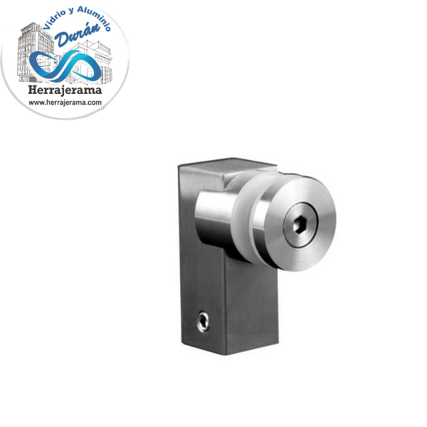 BRUKEN CONECTOR MURO-CRISTAL 90° SOPORTE CUADRADO,MX65940