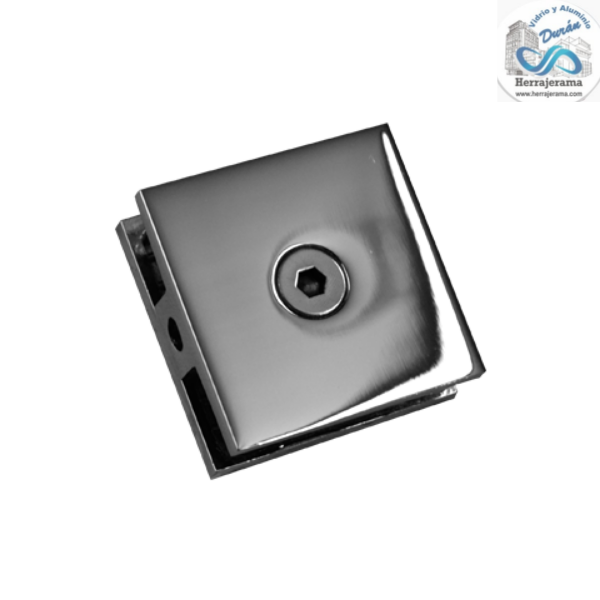 BRUKEN CLIP CUADRADO MURO VIDRIO,MX66105