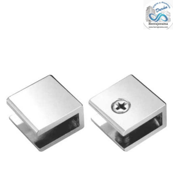 CLIP PARA ENTREPAÑO O CRISTAL FIJO DE 8-10MM,MX66046