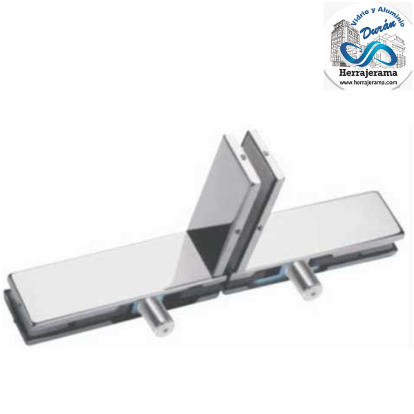 BRUKEN HERRAJE SUPERIOR CON COSTILLA PARA SUJETAR DOS PUERTAS,MX66168