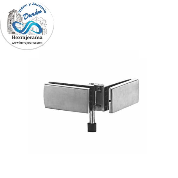 BRUKEN BISAGRA VIDRIO-VIDRIO CON GUIA PLEGABLE 1400 AC INOX 304,MX66291