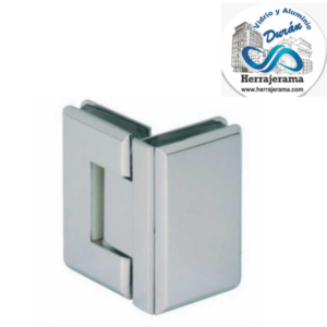 BRUKEN BISAGRA VIDRIO-VIDRIO A 90° SATIN,MX65930