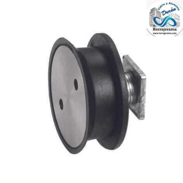 CONECTOR DE RIEL SUPERIOR A CRISTAL CON CHAPETÓN