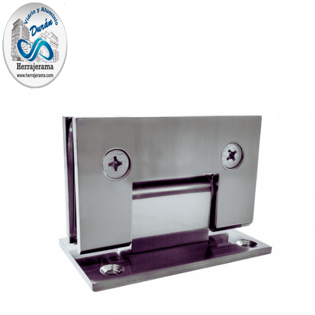 BISAGRA MURO A CRISTAL CENTRADA SATIN,AXCENT