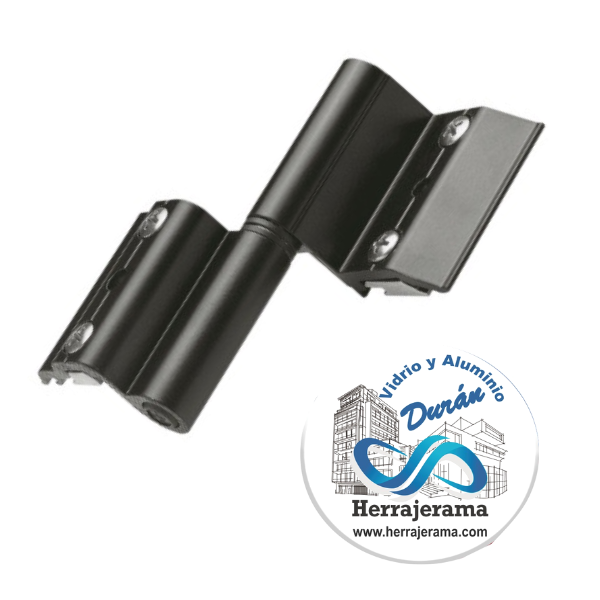 HERRALUM BISAGRA LINEA ESPANOLA 1400 2P NEGRO