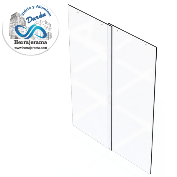 CRISTAL TEMPLADO TRNSP 1.78x70 (1.157m2) VIDRIO 6m