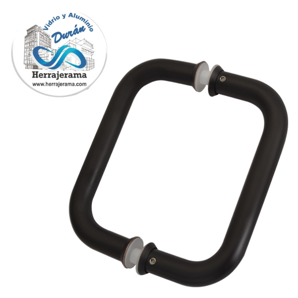 JALADERA TIPO "C" DE 19X200 PARA VIDRIO DE 10MM. MX66175