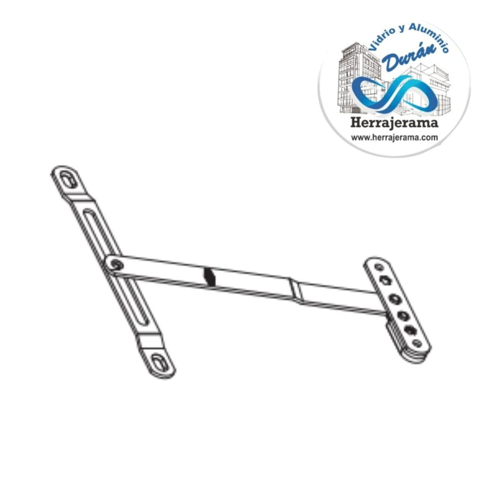 HERRALUM 3V05010102 PVC COMPAS A CANAL (CREMONA PROCTICABLE CONV)