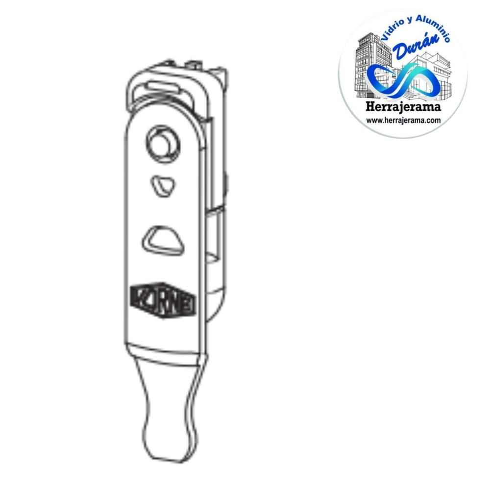 HERRALUM 3V48010102 PVC ANTIFALSA MANIOBRA 90° LIMITADOR ABERTURA